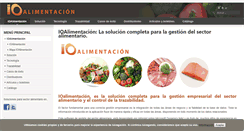 Desktop Screenshot of ioalimentacion.com